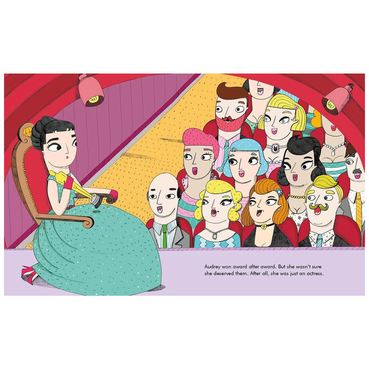 Audrey Hepburn (Little People Big Dreams) by Isabel Sanchez Vegara & Amaia Arrazola