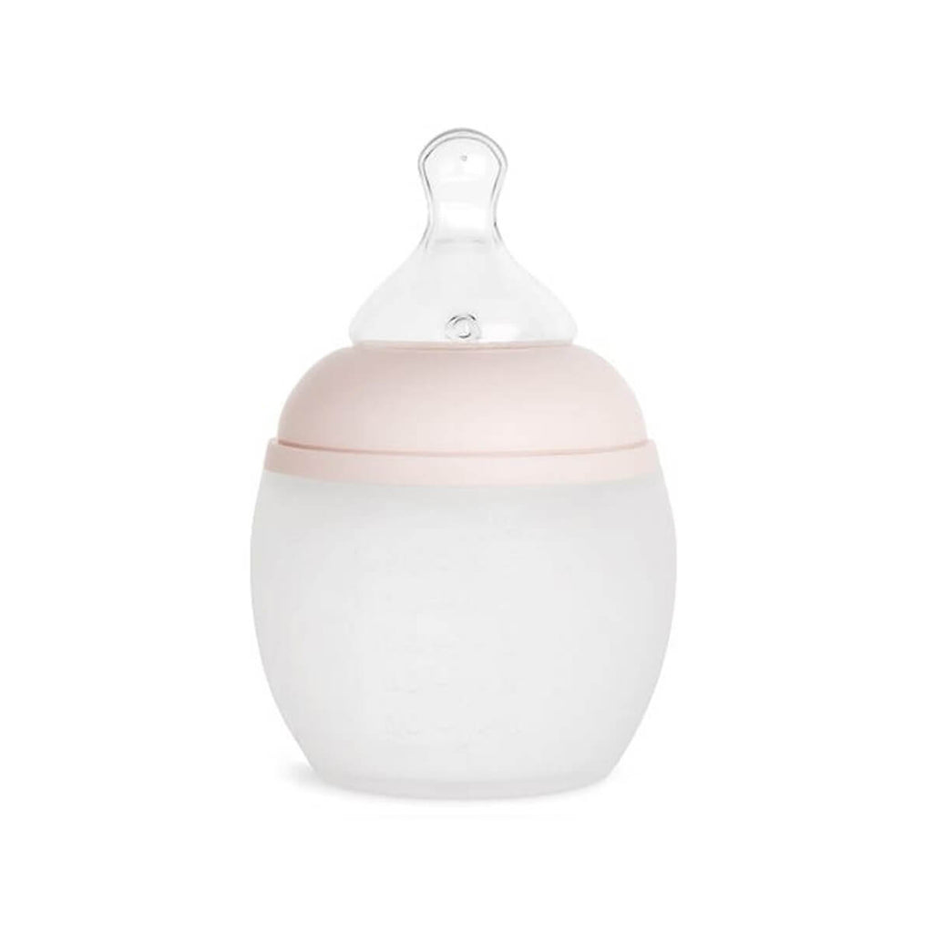 Baby Feeding Bottle 240ml With Teat in Nude by Élhée