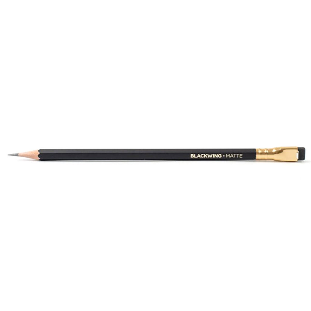 Blackwing Matte Black Soft Pencil (Single) by Blackwing