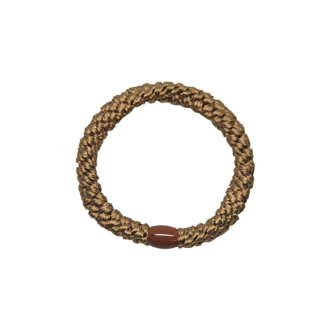 Kknekki Snag Free Hair Band in Taupe by Bon Dep