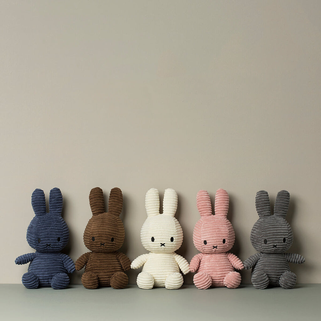 Small Corduroy Miffy in Pink (23cm) by Bon Ton Toys