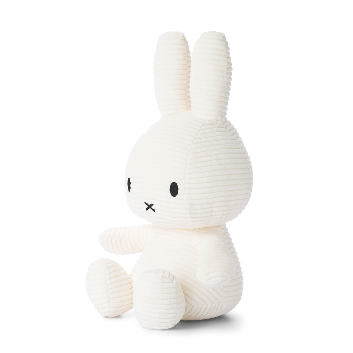 Large Corduroy Miffy in Cream (33cm) by Bon Ton Toys