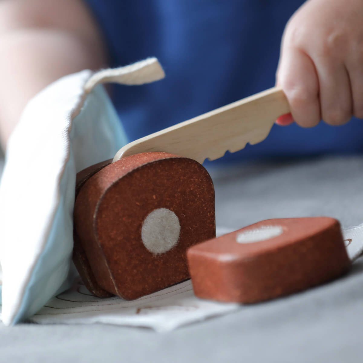 Bread Loaf Wooden Play Set by PlanToys