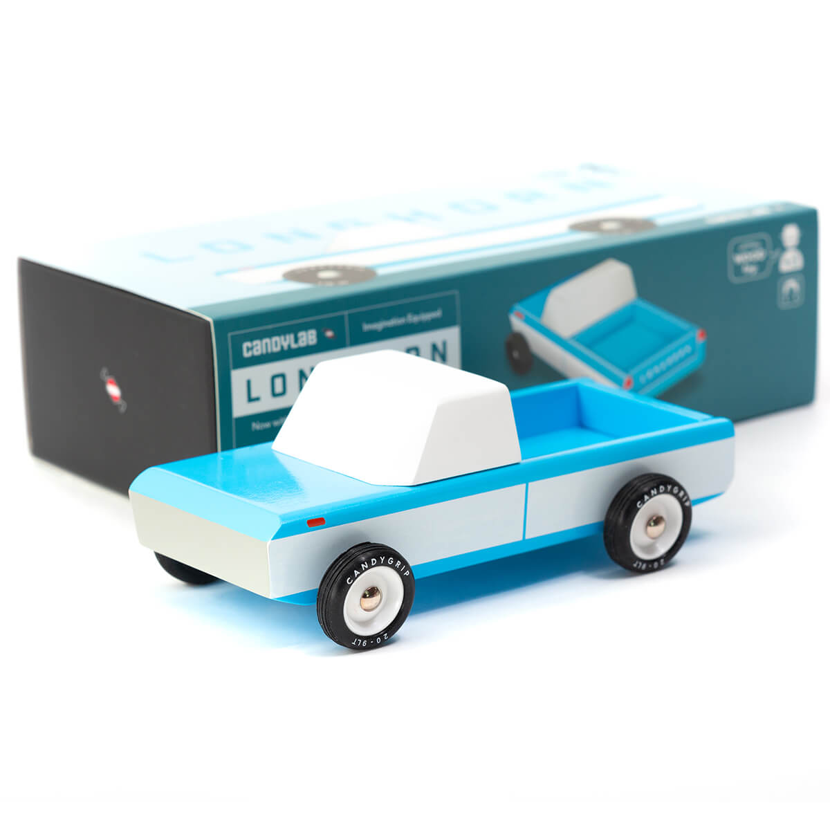 Longhorn Blue Truck By Candylab Toys