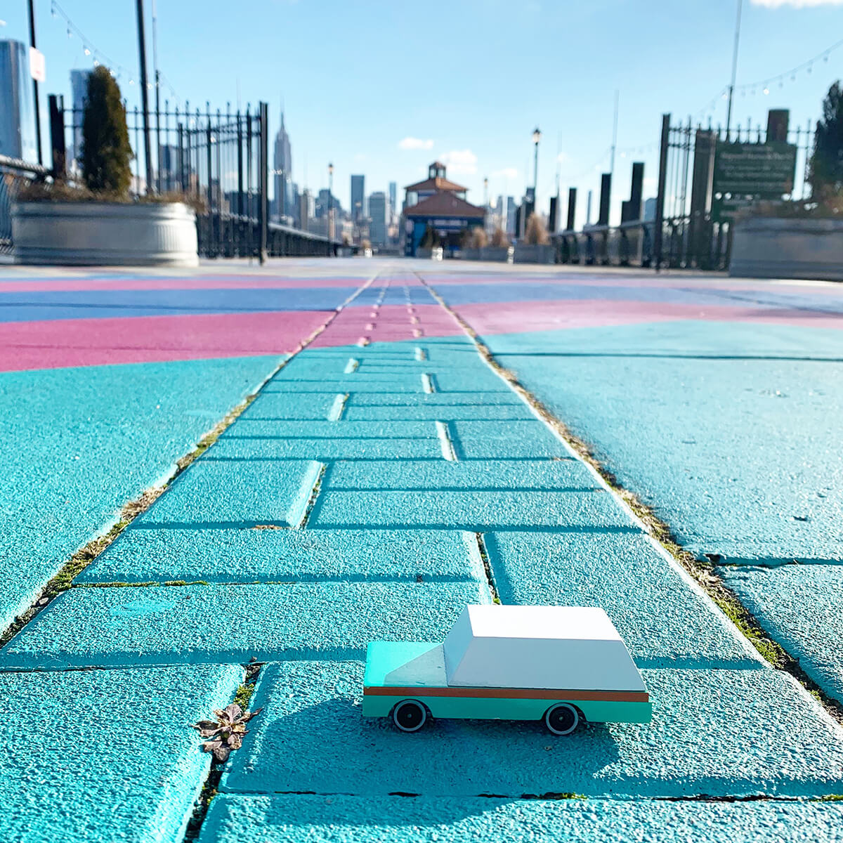 Teal Wagon Mini Candycar By Candylab Toys