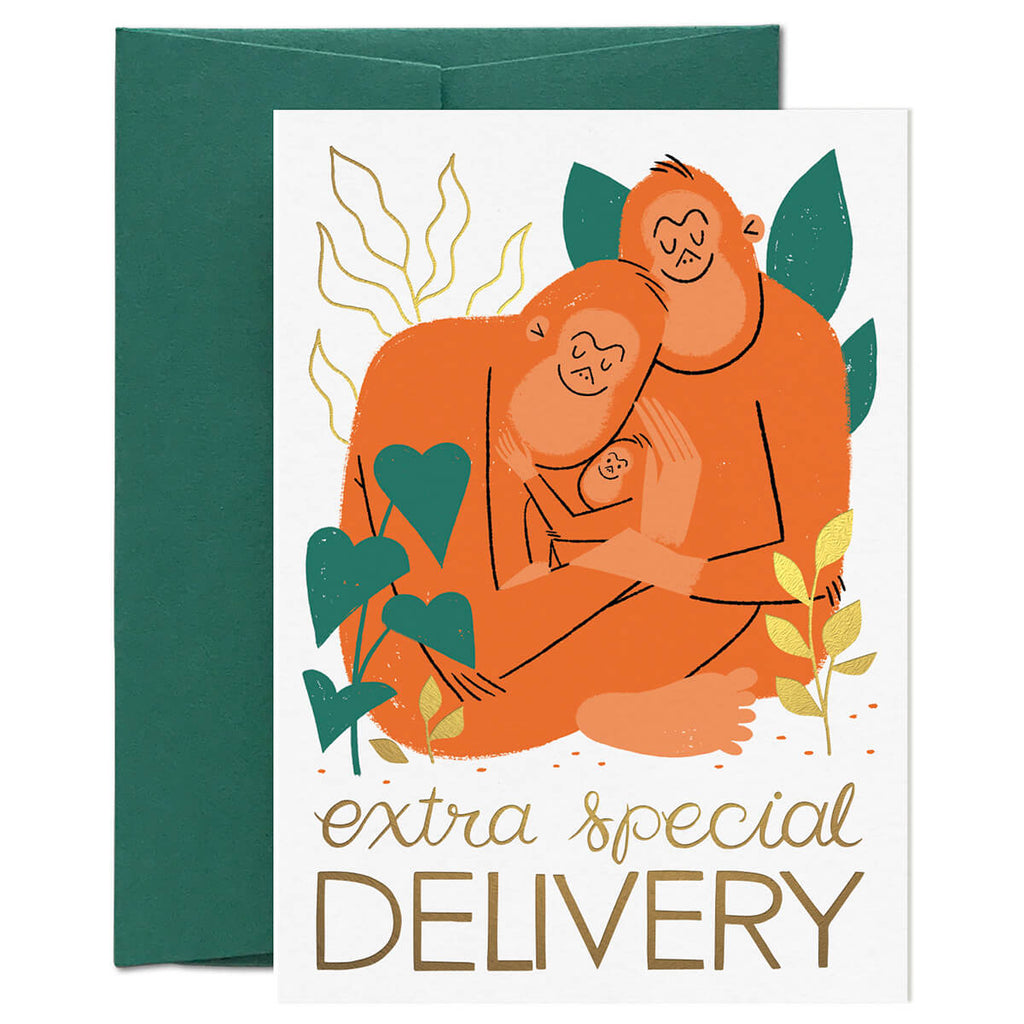 Extra Special Delivery Greetings Card by Ellen Surrey for Card Nest