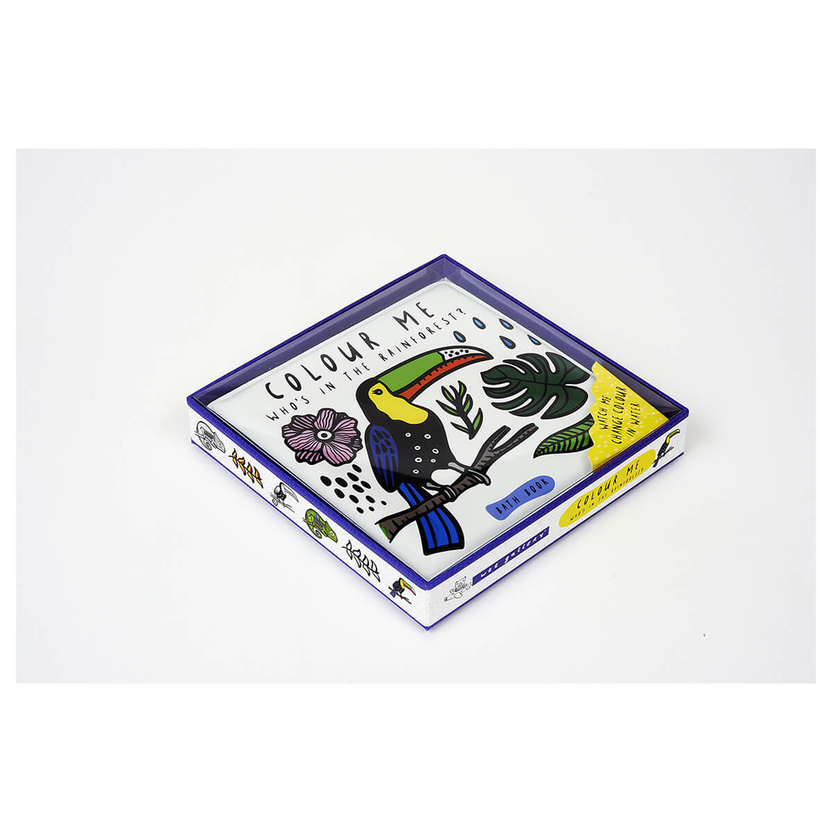Colour Me: Who's In The Rainforest? Baby's First Bath Book By Surya Sajnani