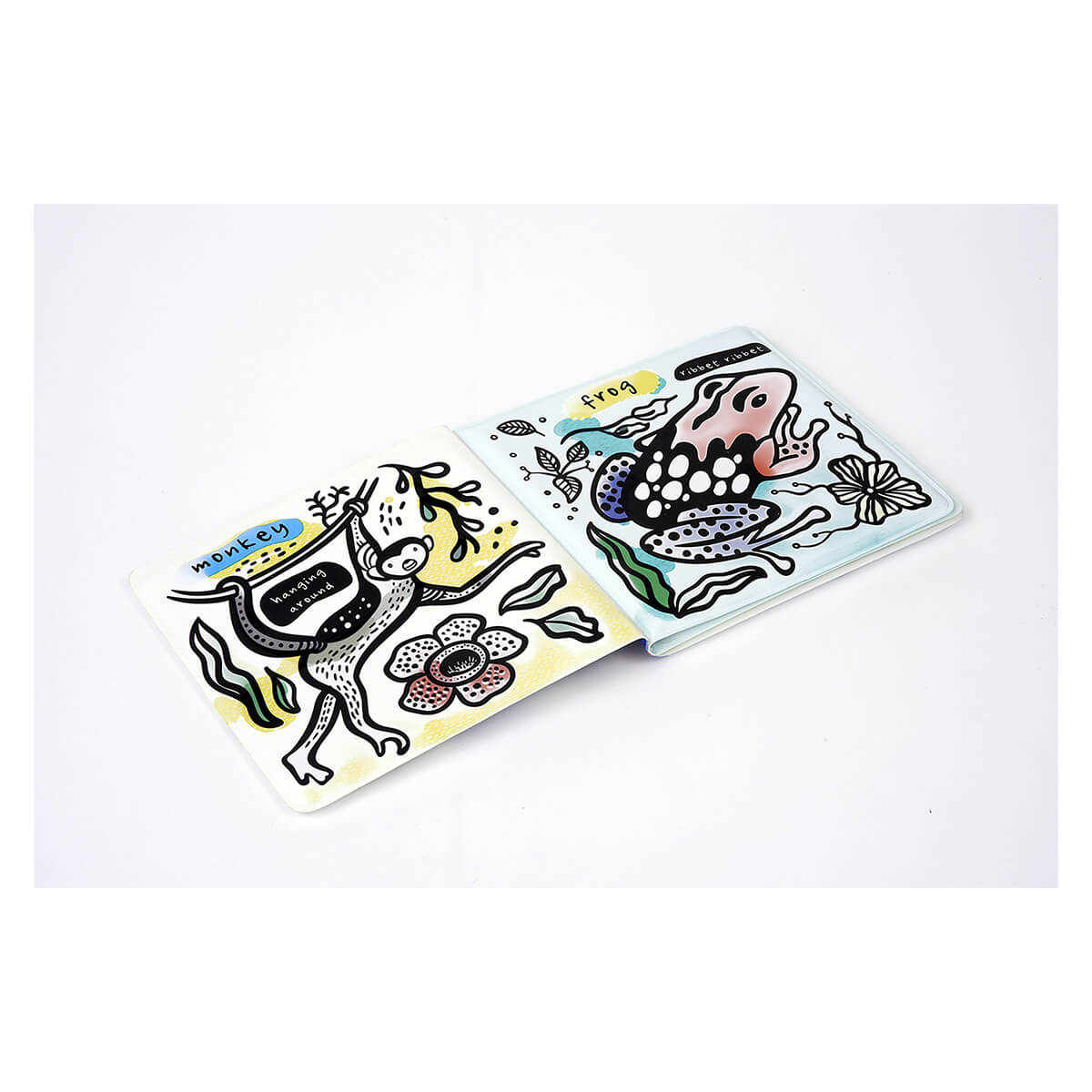 Colour Me: Who's In The Rainforest? Baby's First Bath Book By Surya Sajnani