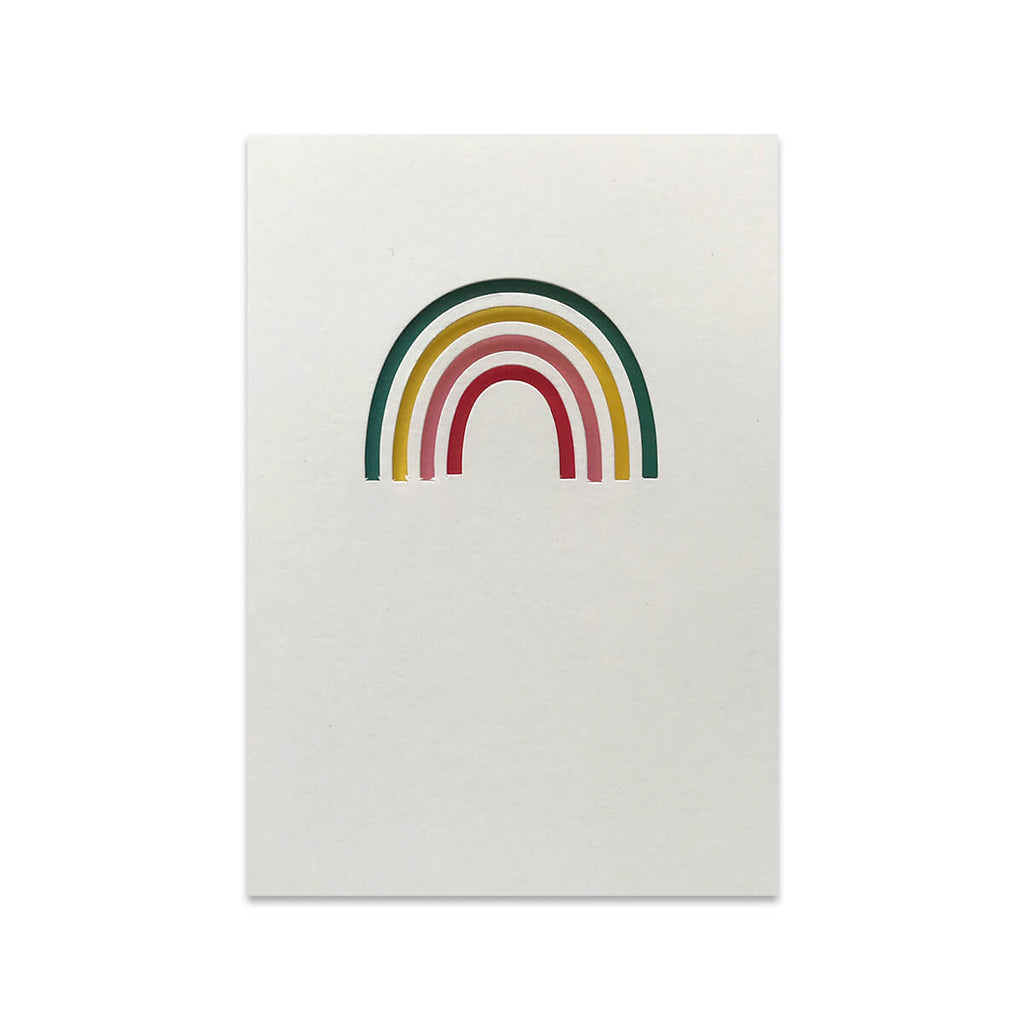 Rainbow Greetings Card by Cut&Make