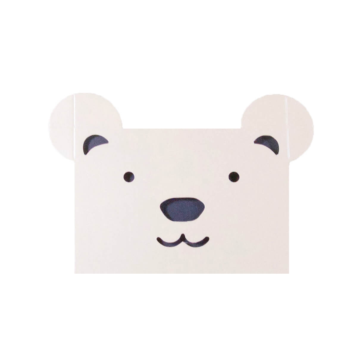 Polar Bear Greetings Card by Cut&Make