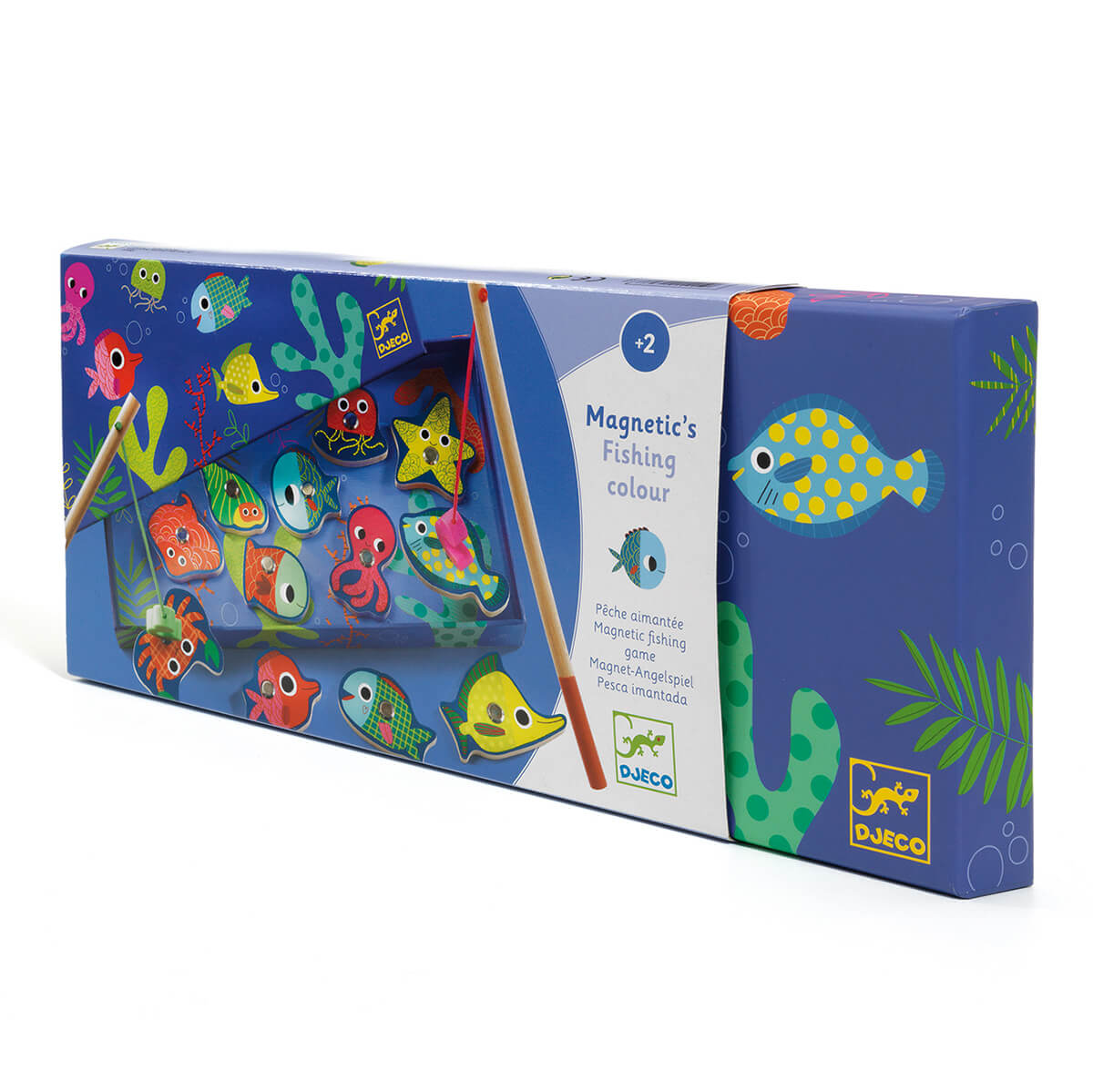 Coloured Fish Magnetic Fishing Game by Djeco