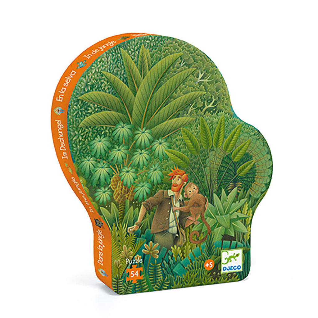 In The Jungle 54 Piece Jigsaw Puzzle by Djeco