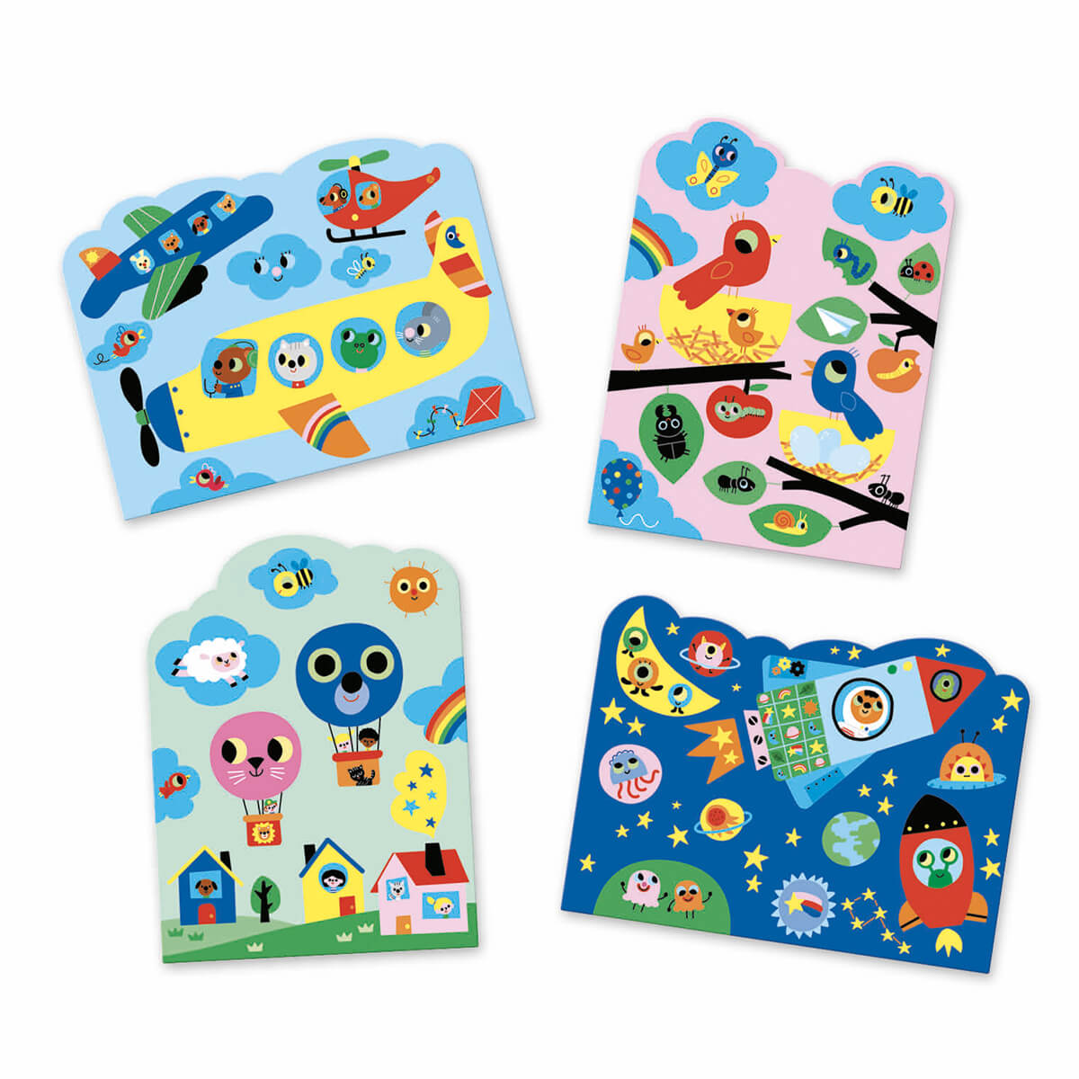 Magic Colouring With Water: Hidden In The Sky by Djeco