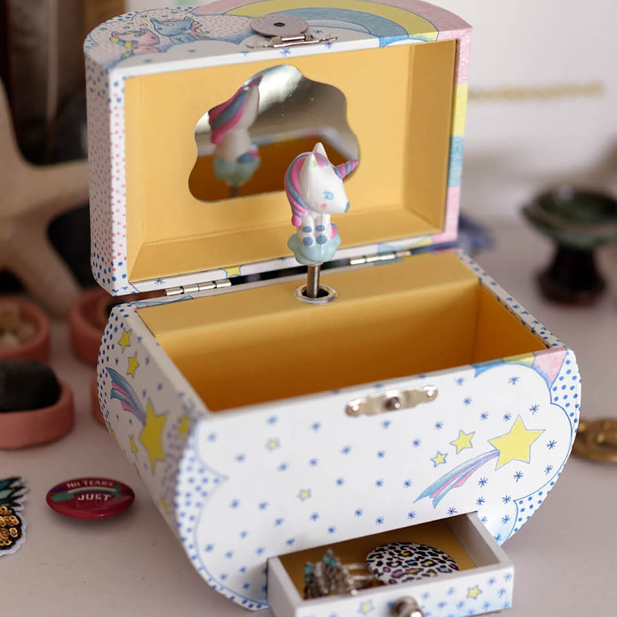 Unicorn's Dream Music Box by Djeco