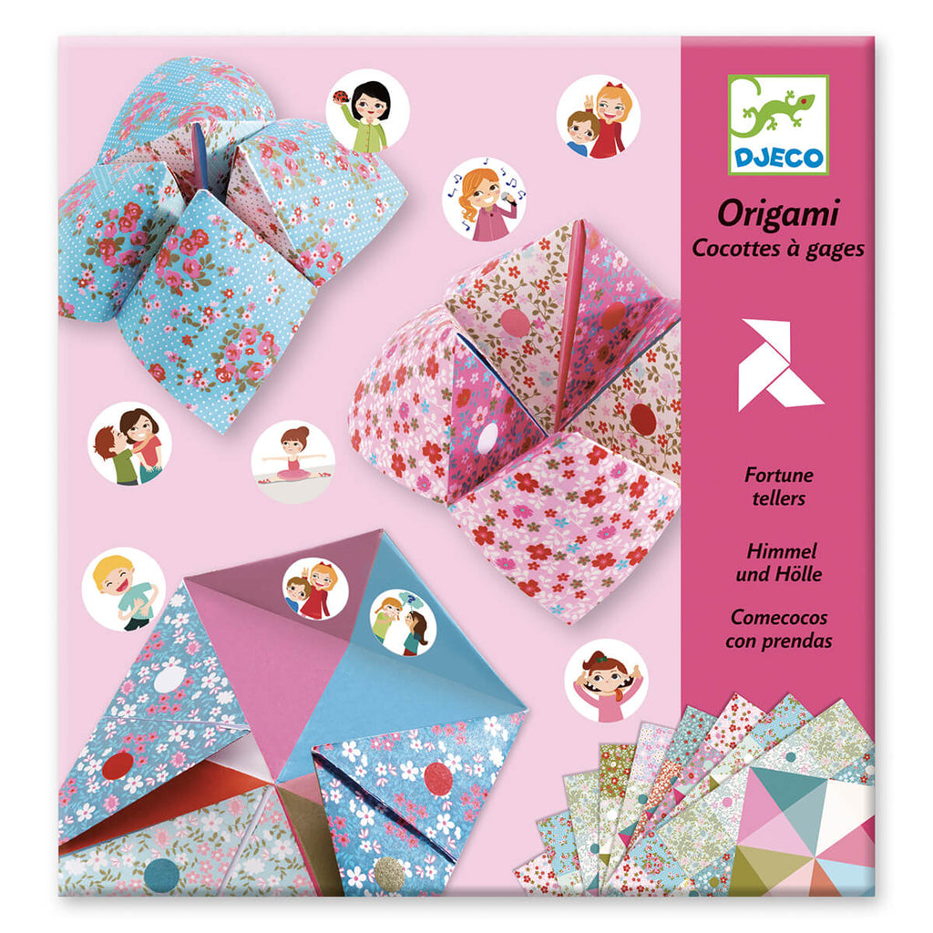 Flowers Fortune Tellers Origami Craft Kit by Djeco