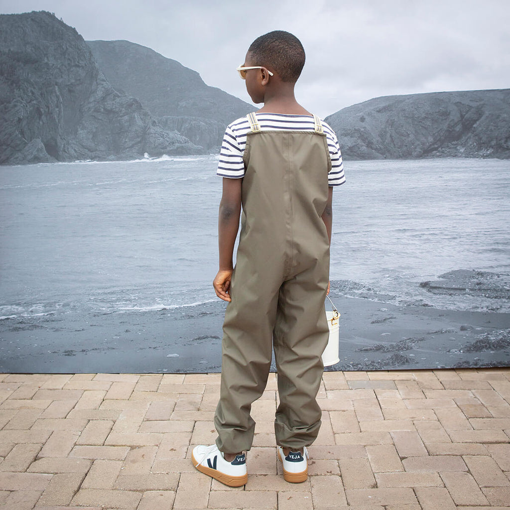 Fisherman Dungarees in Spruce by Fairechild