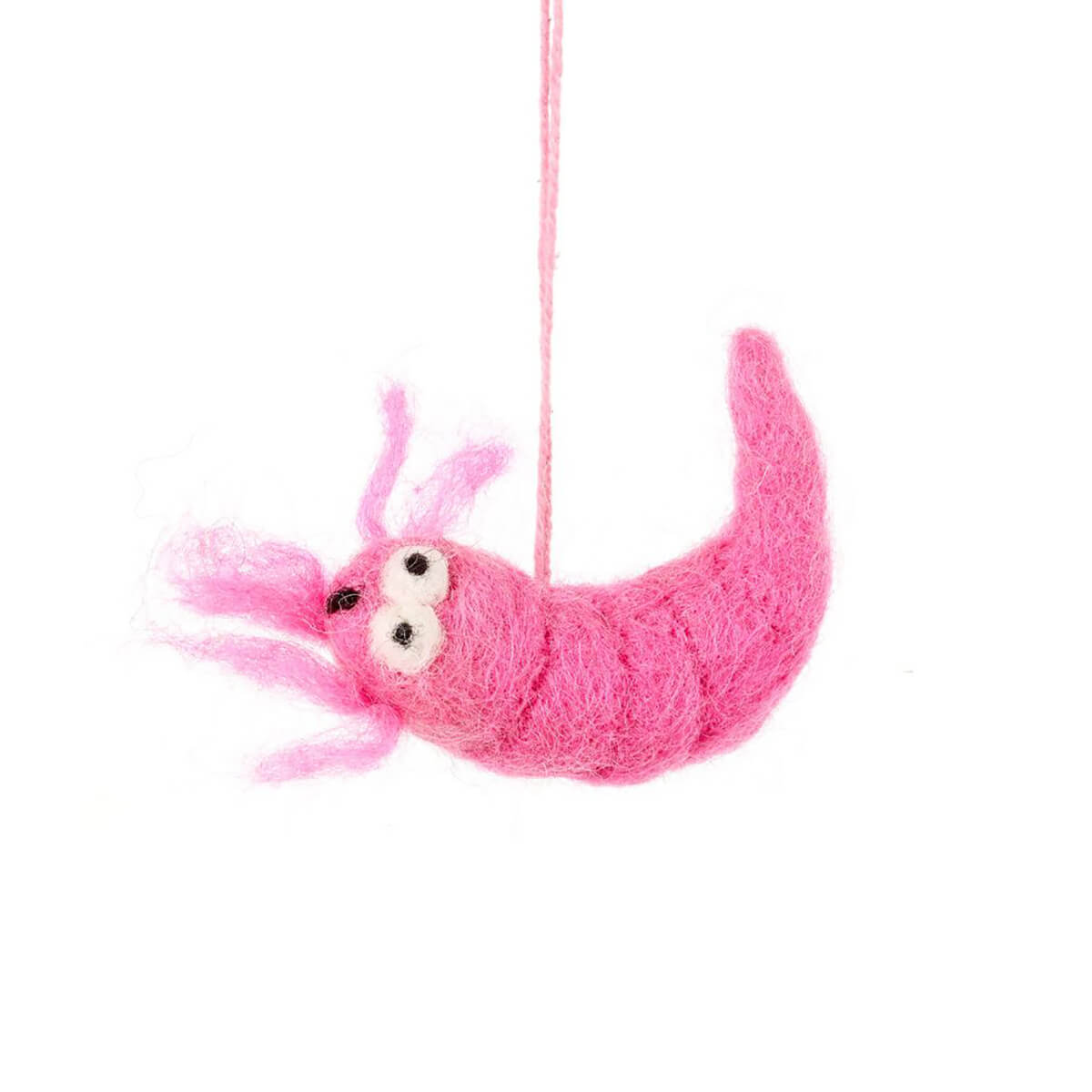 Pascal Prawn Hanging Decoration by Felt So Good
