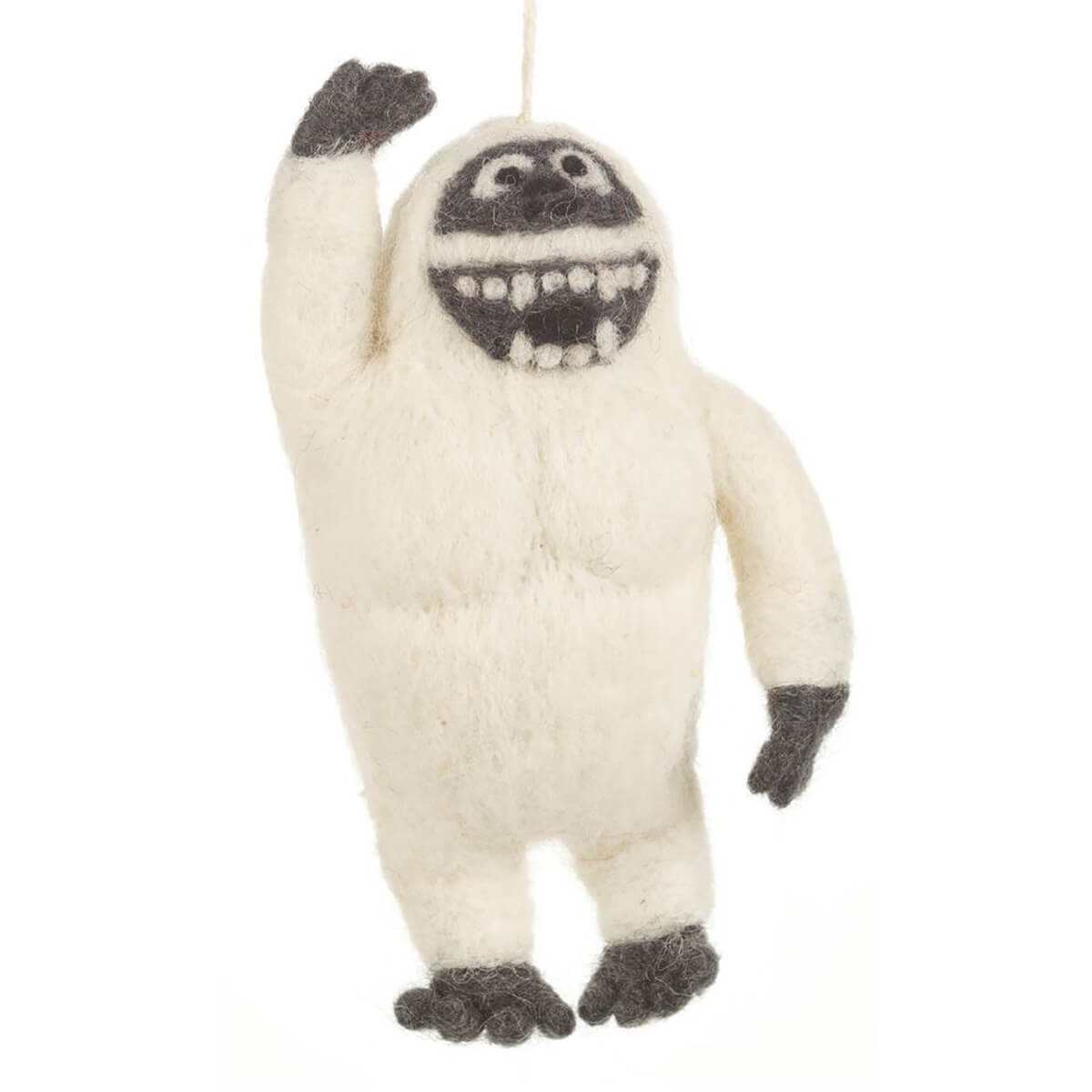 Yeti Hanging Decoration by Felt So Good
