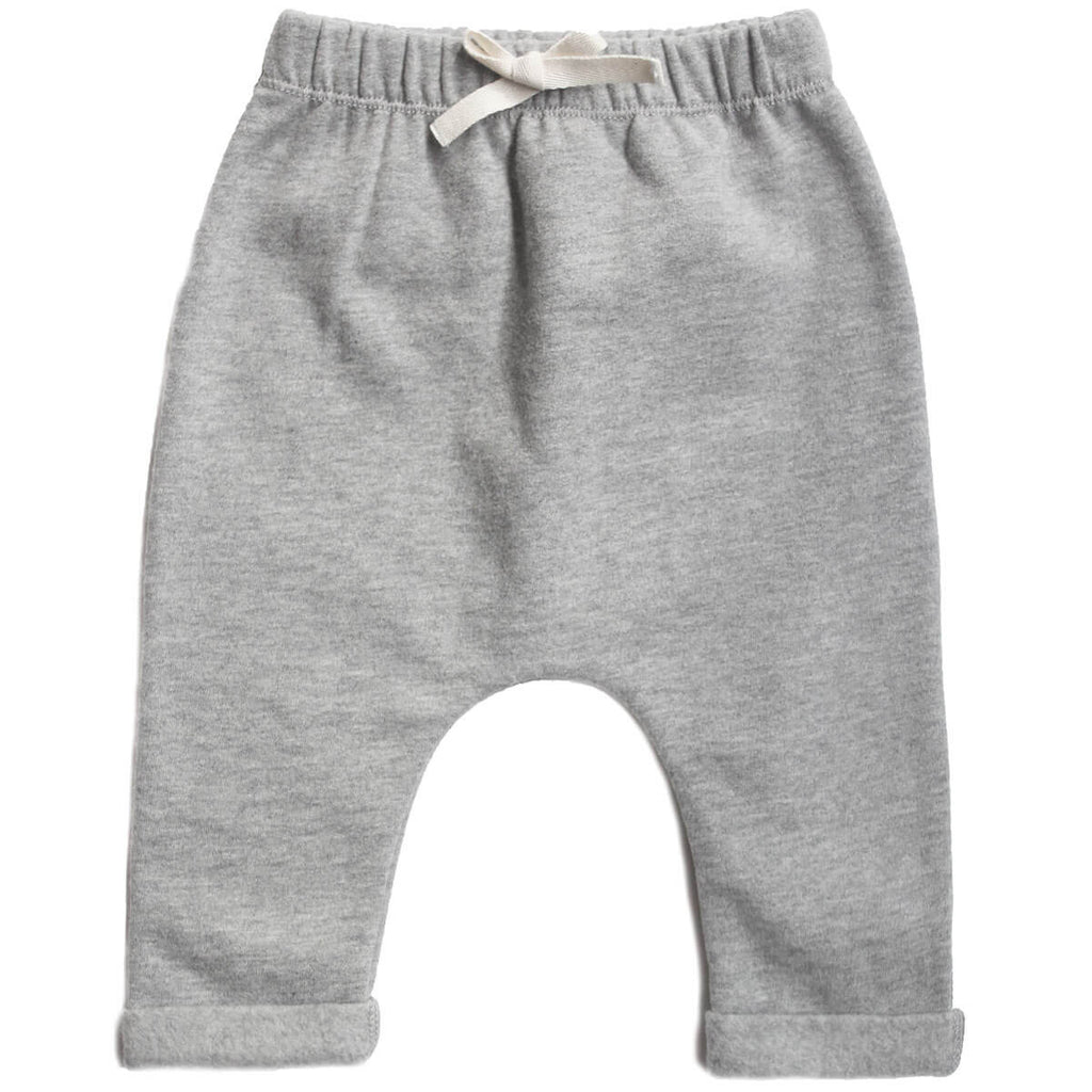 Baby Pants in Grey Melange by Gray Label