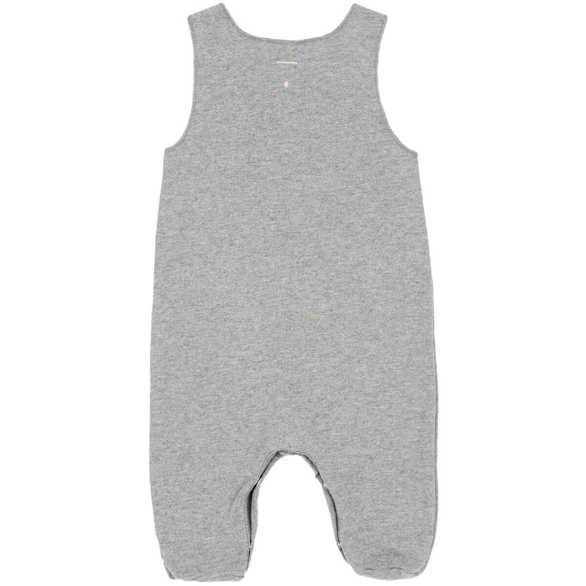 Baby Sleeveless Suit in Grey Melange by Gray Label
