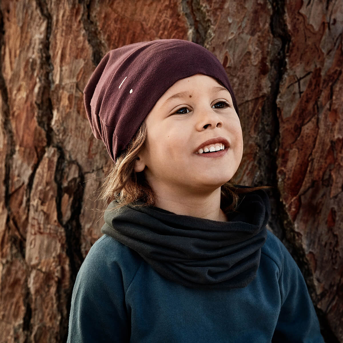 Endless Scarf in Nearly Black by Gray Label