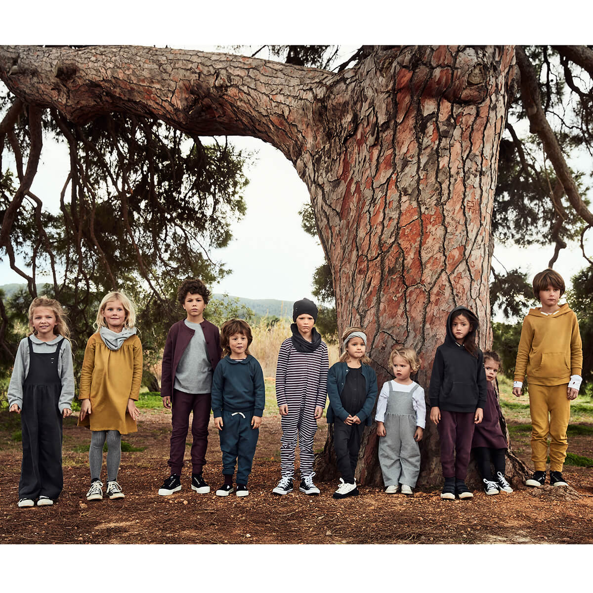 Seamless Baggy Pants in Blue Grey by Gray Label