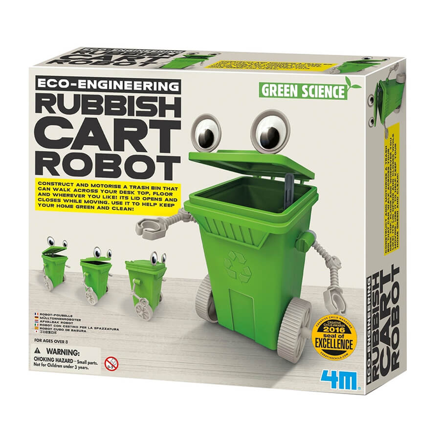 Rubbish Cart Robot by Green Science