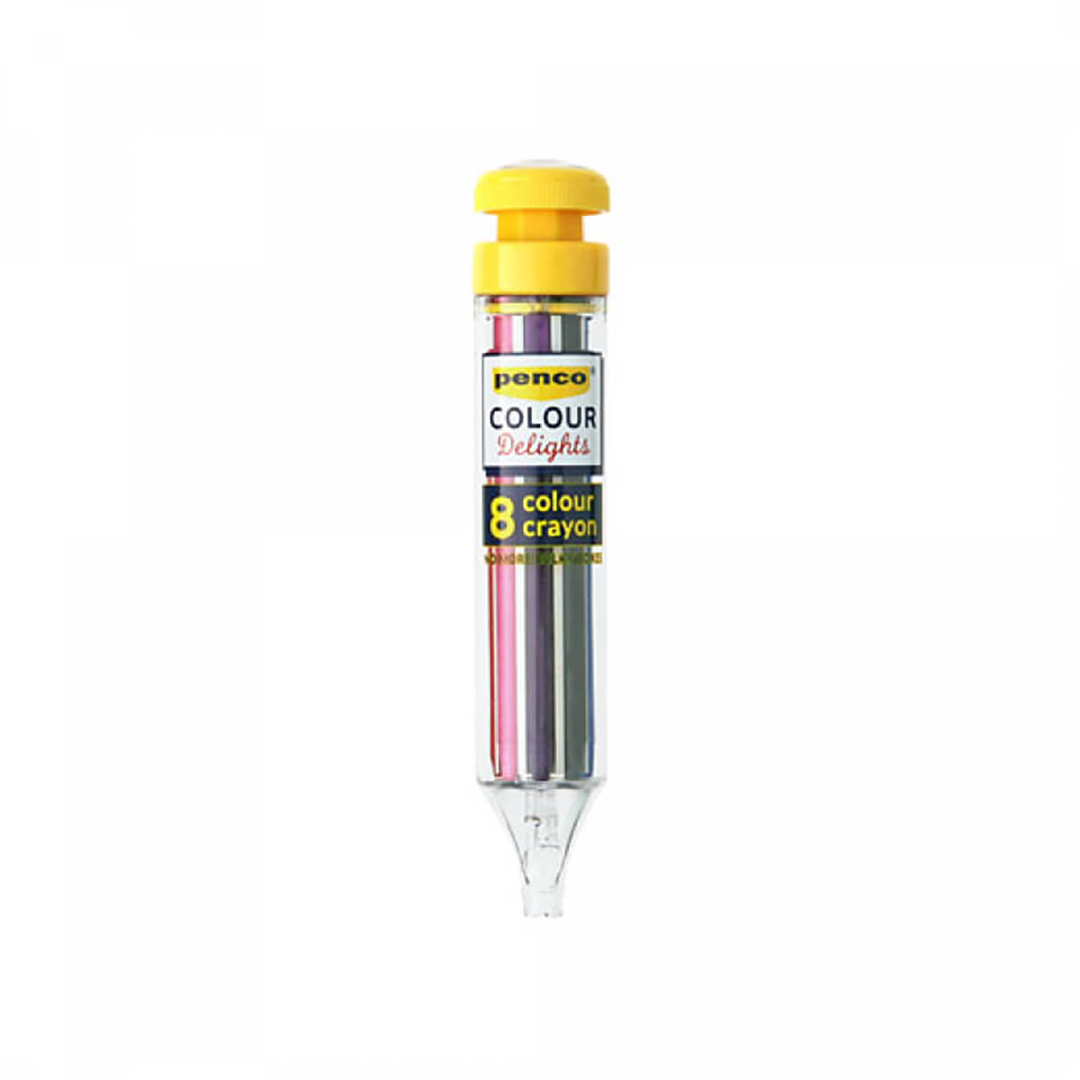 Penco 8 Colour Crayon (Various Colours) by Hightide Penco