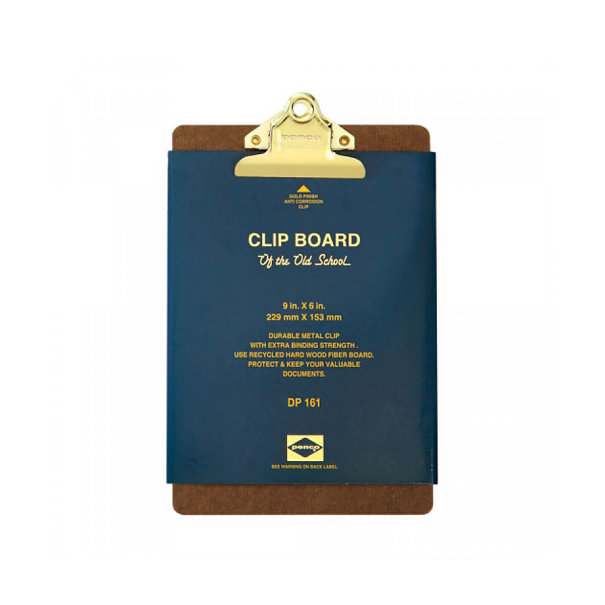 A5 Clipboard in Gold by Hightide Penco