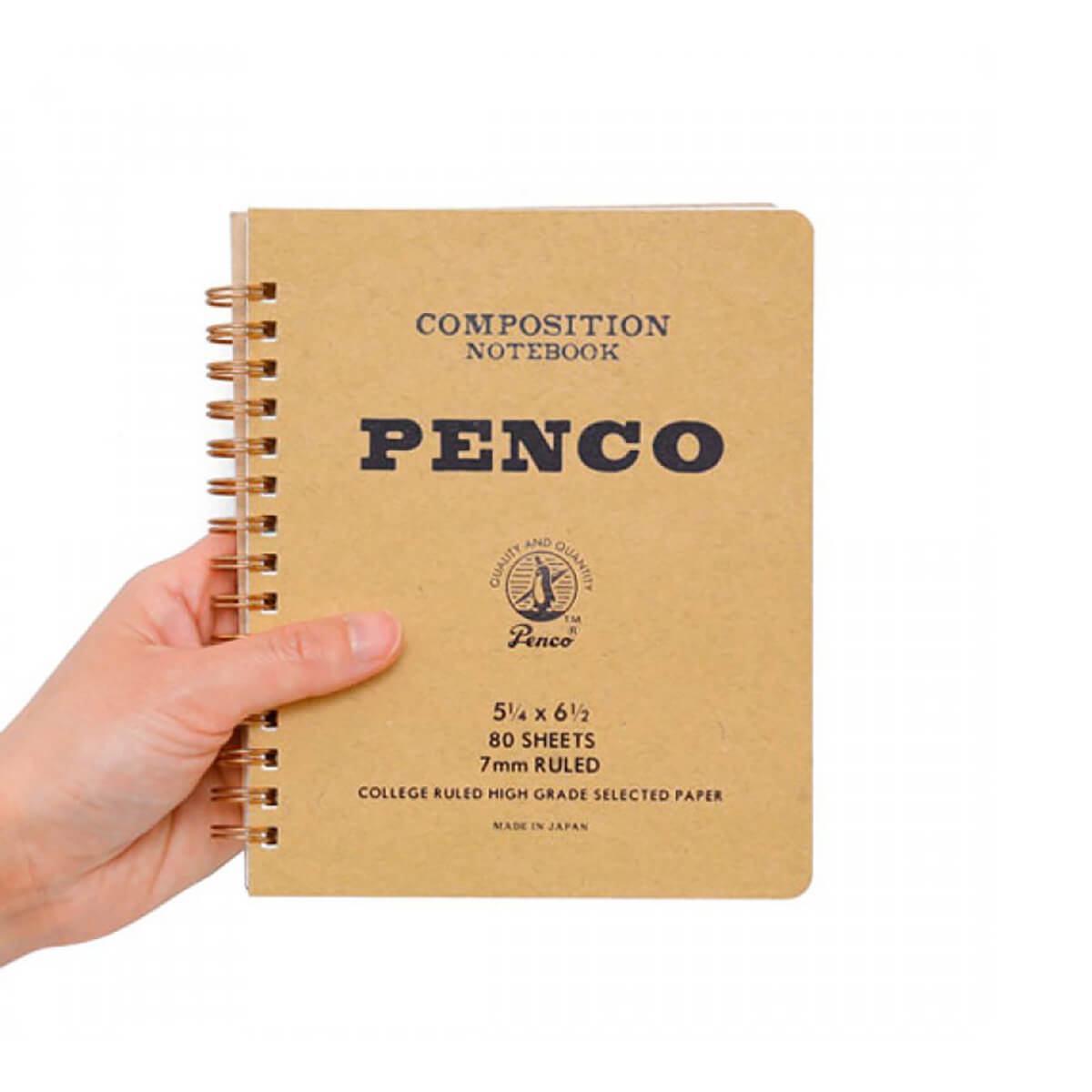 Medium Coil Notebook in Natural by Hightide Penco