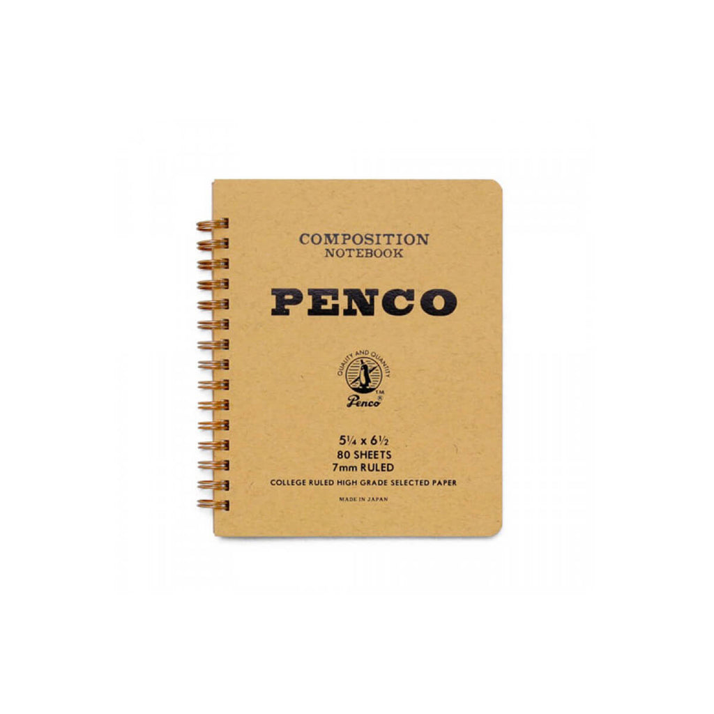 Small Coil Notebook in Natural by Hightide Penco