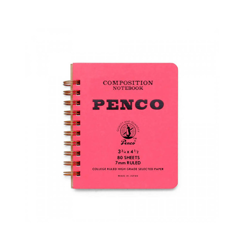 Small Coil Notebook in Red by Hightide Penco