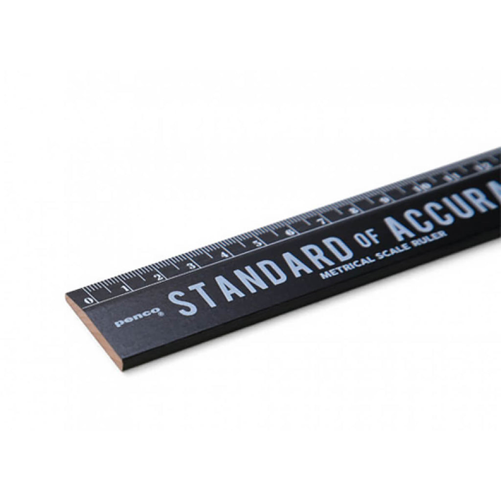 Wooden 15cm Ruler (Various Colours) by Penco