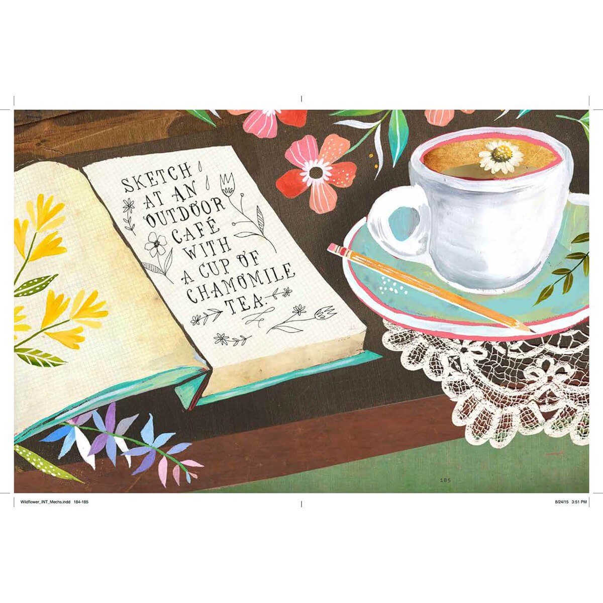 How to Be a Wildflower: A Field Guide by Katie Daisy