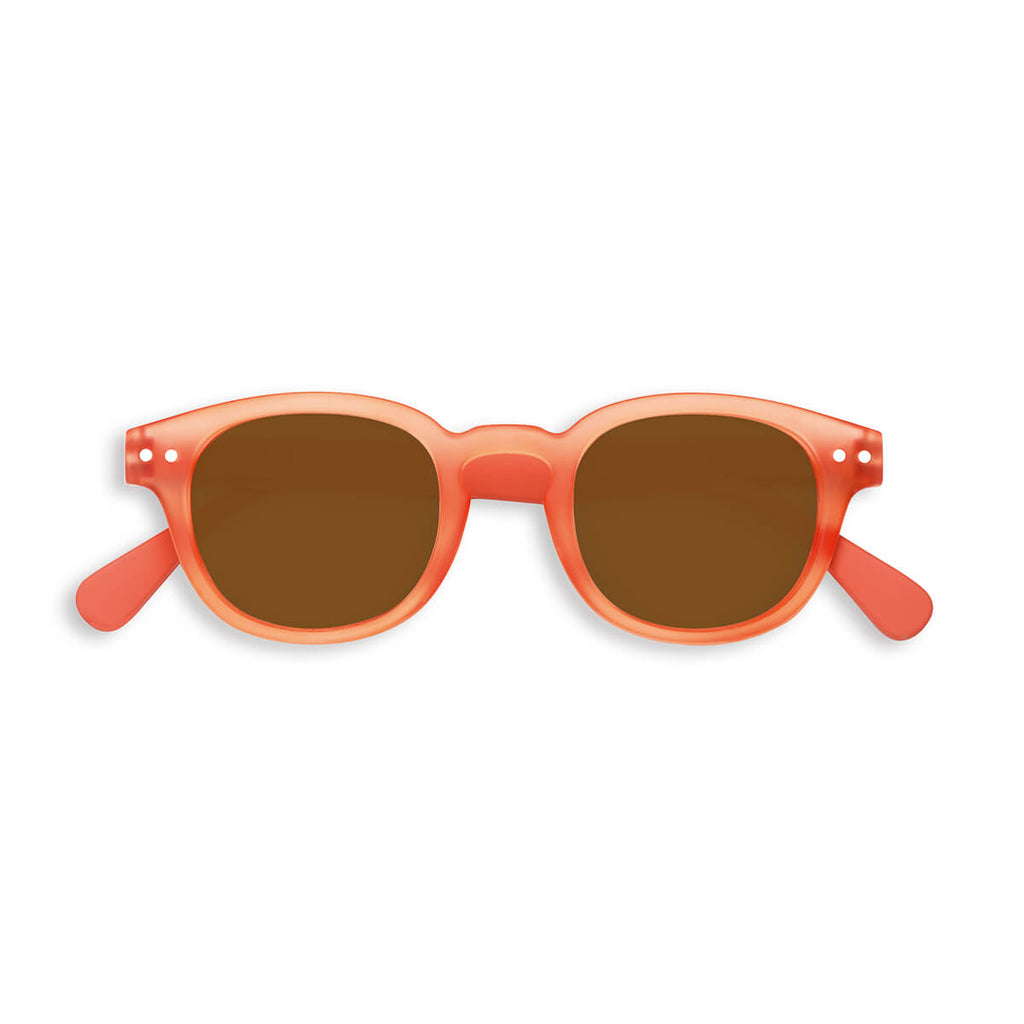 Sun Junior Sunglasses #C (5-10 Years) in Warm Orange by Izipizi