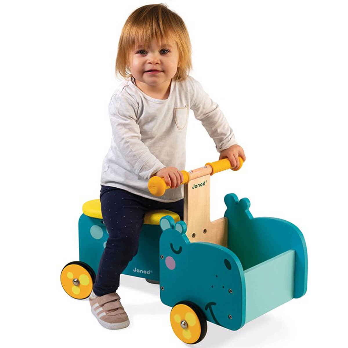 Hippopotamus Ride On by Janod