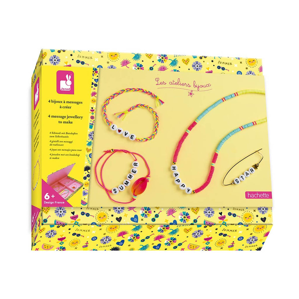 Message Jewellery Craft Kit by Janod