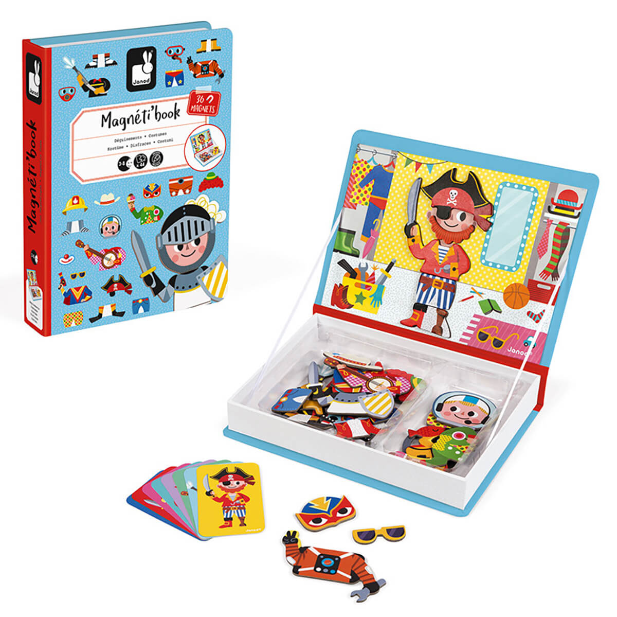 Disguises Magneti Book by Janod