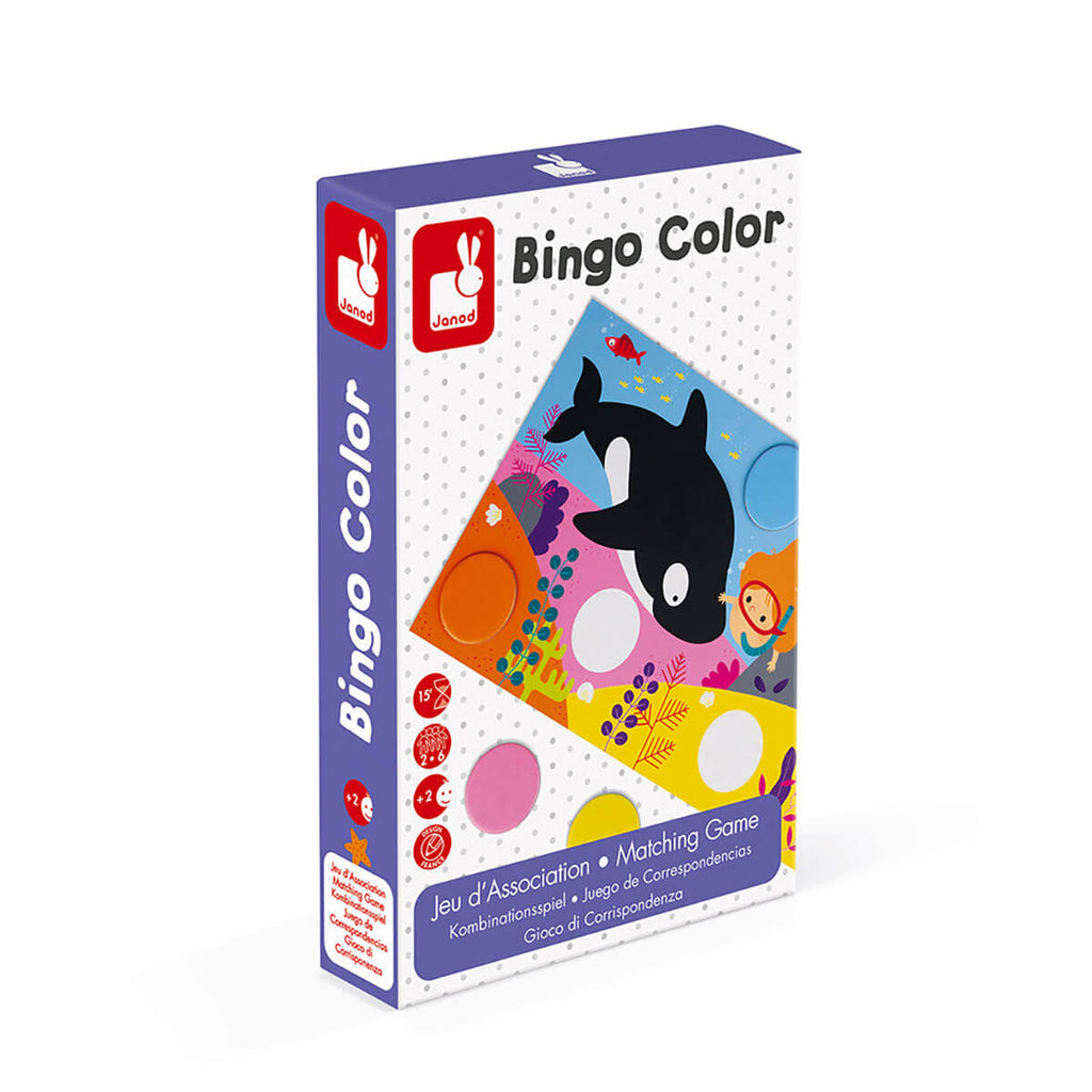 Bingo Color Matching Game by Janod