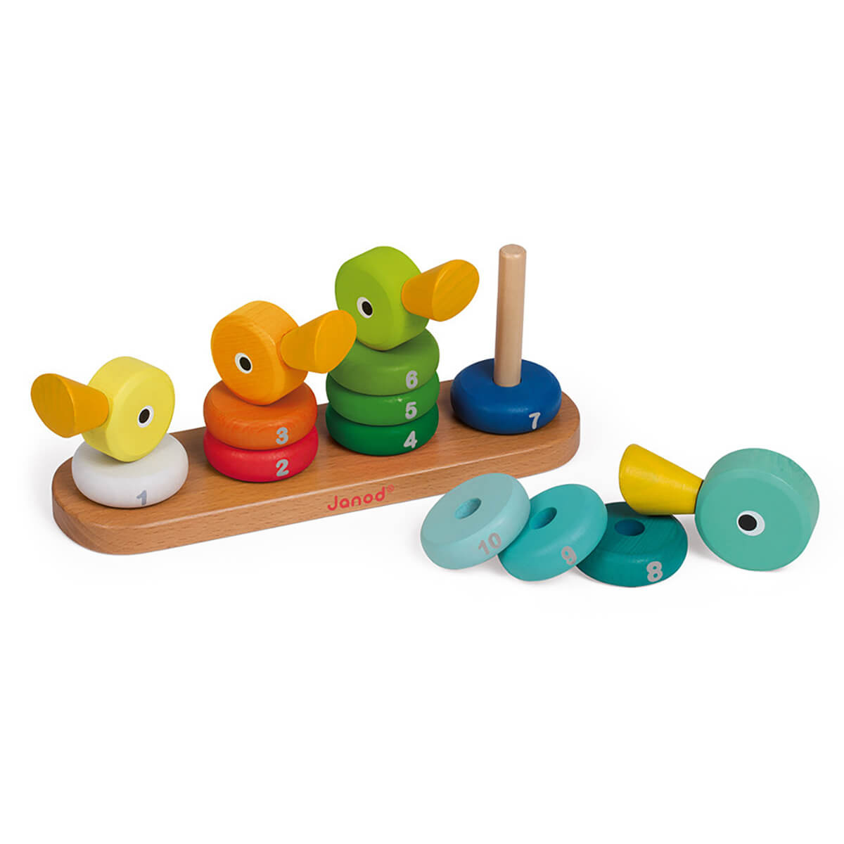 Zigolos Duck Family Stacker by Janod