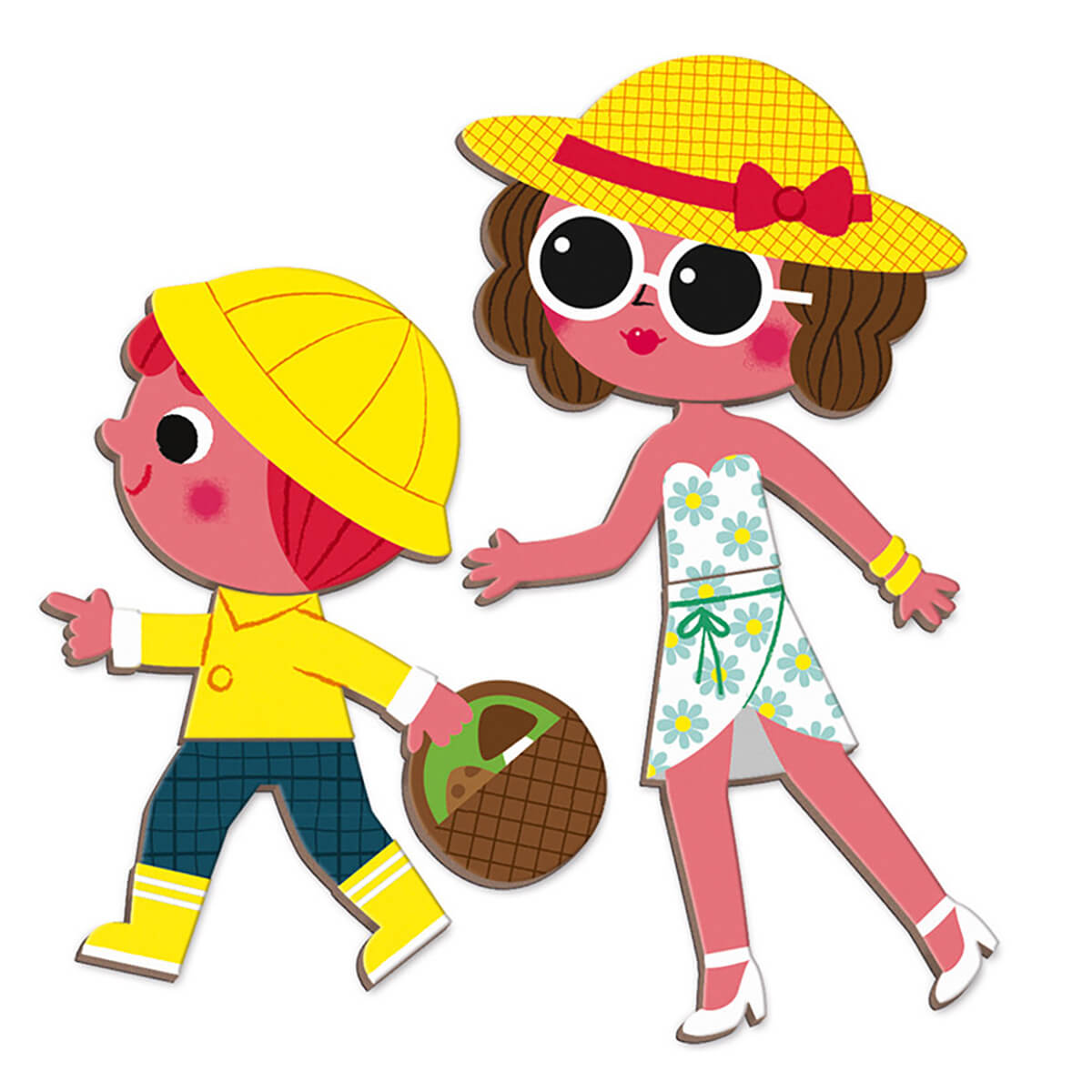 Four Seasons Magneti Book by Janod