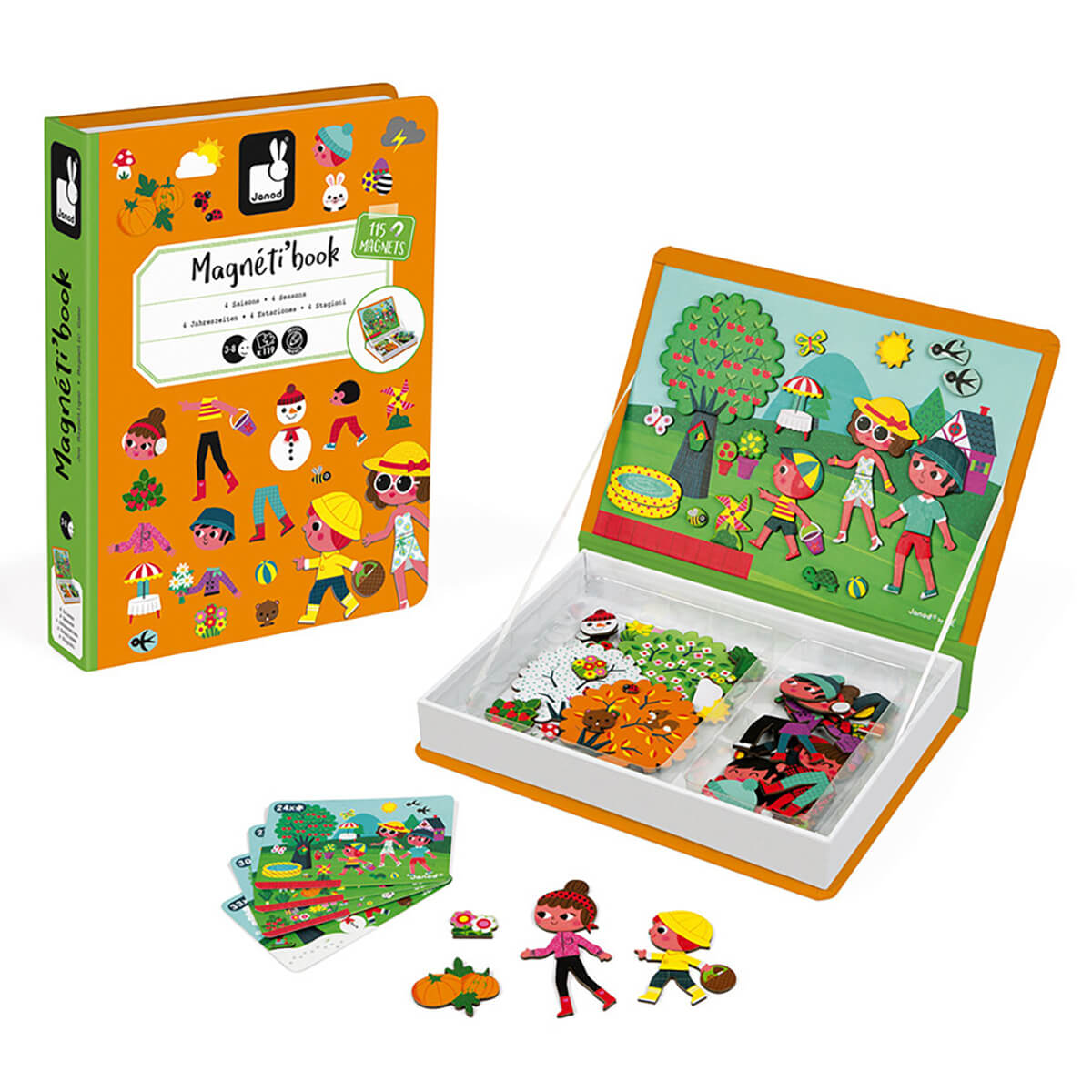Four Seasons Magneti Book by Janod