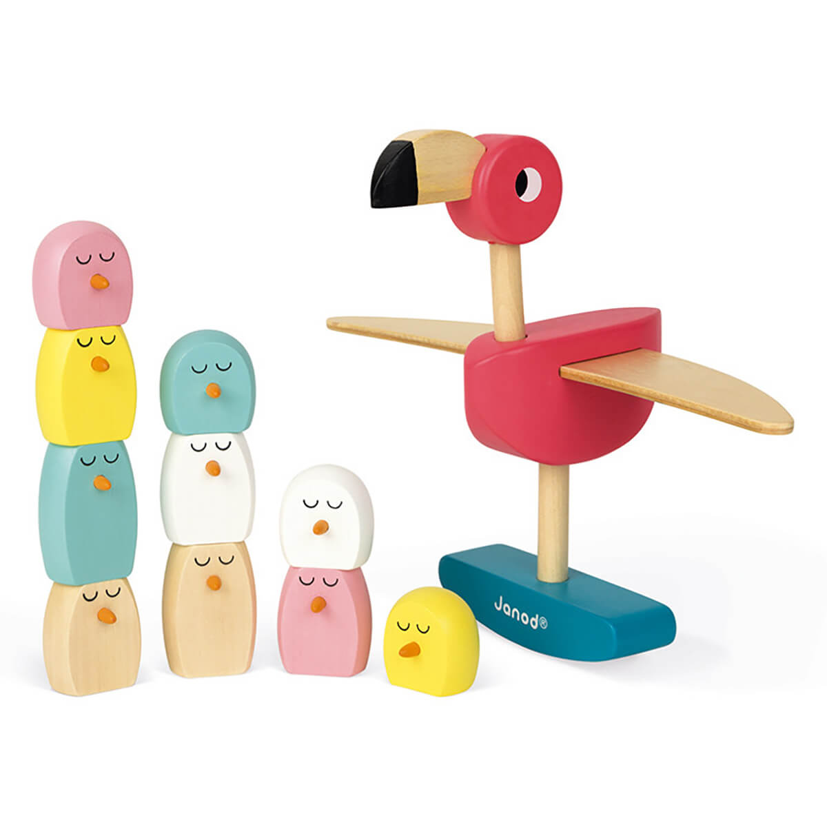 Zigolos Flamingo Balancing Game by Janod