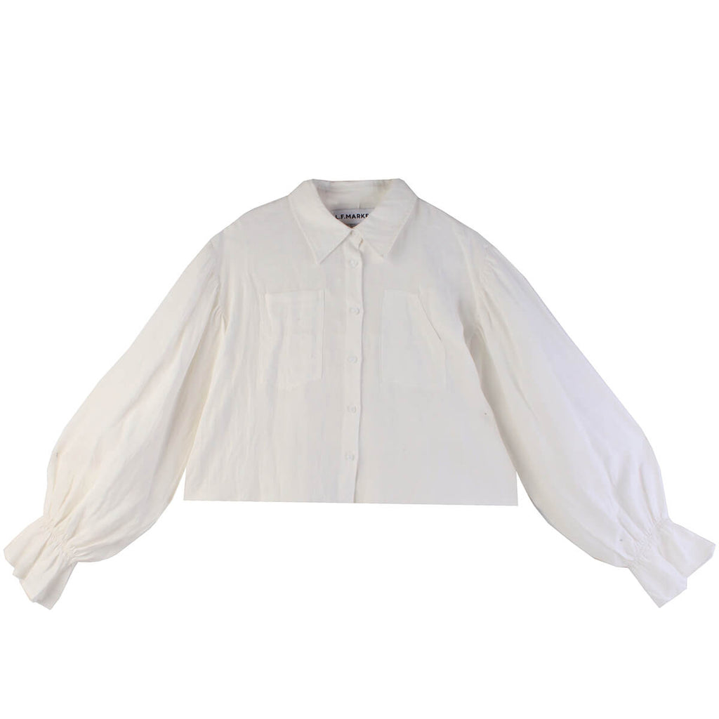 Dakota Shirt in White by L.F.Markey