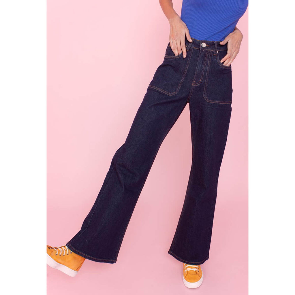 Jimbo 70s Jeans in Indigo by L.F.Markey