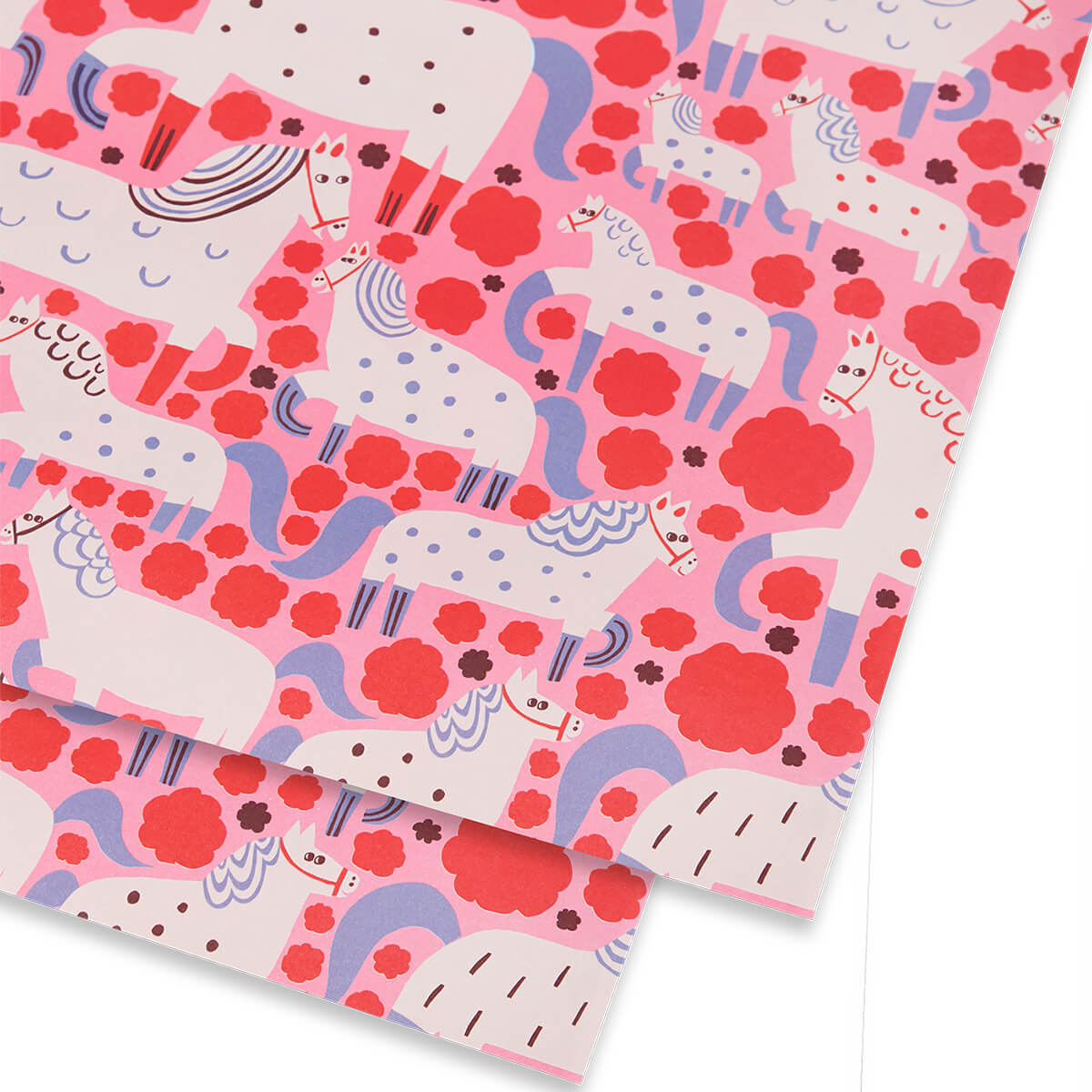 Wild Horse Gift Wrap by Monika Forsberg for Lagom Design