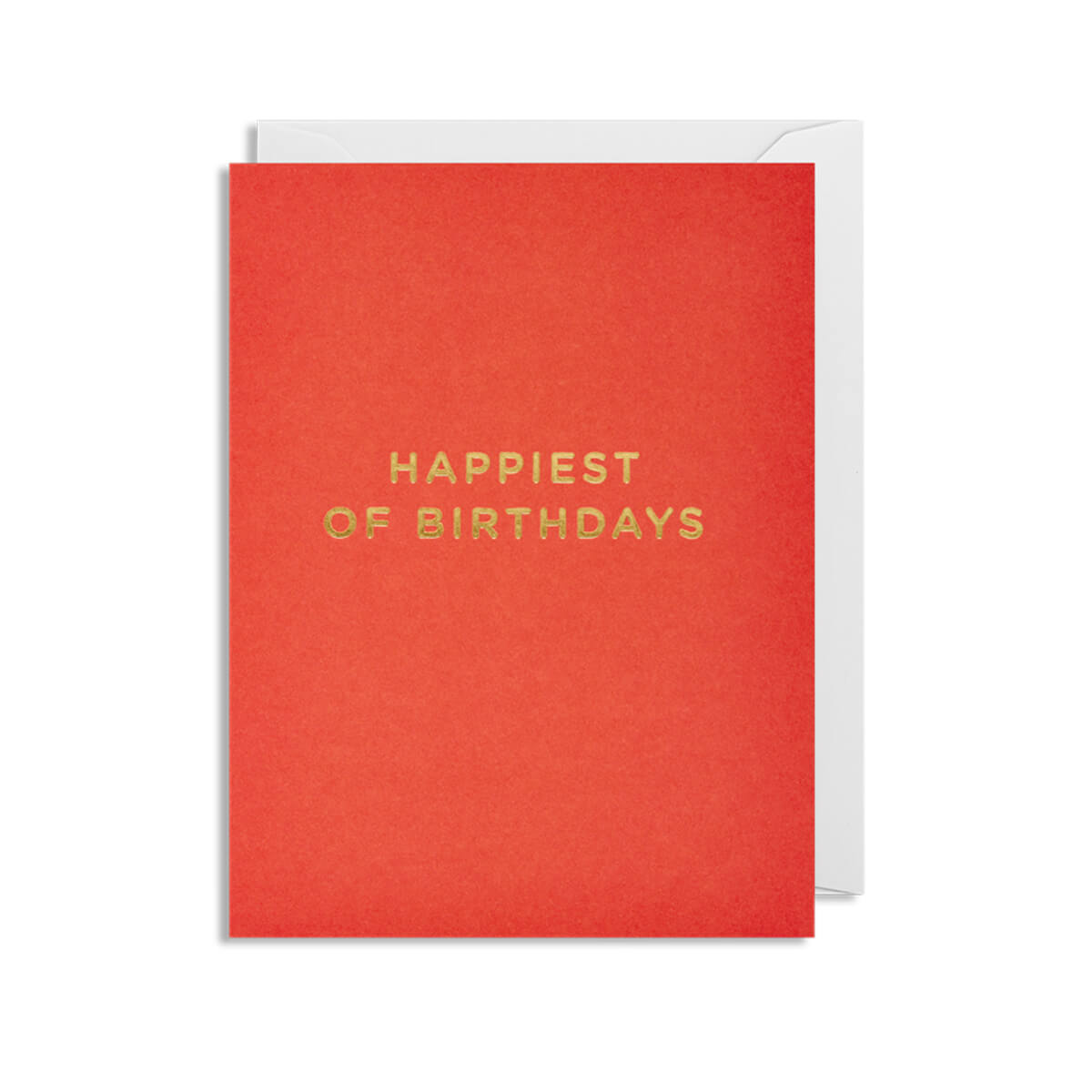 Happiest Of Birthdays Mini Greetings Card by Cherished for Lagom Design