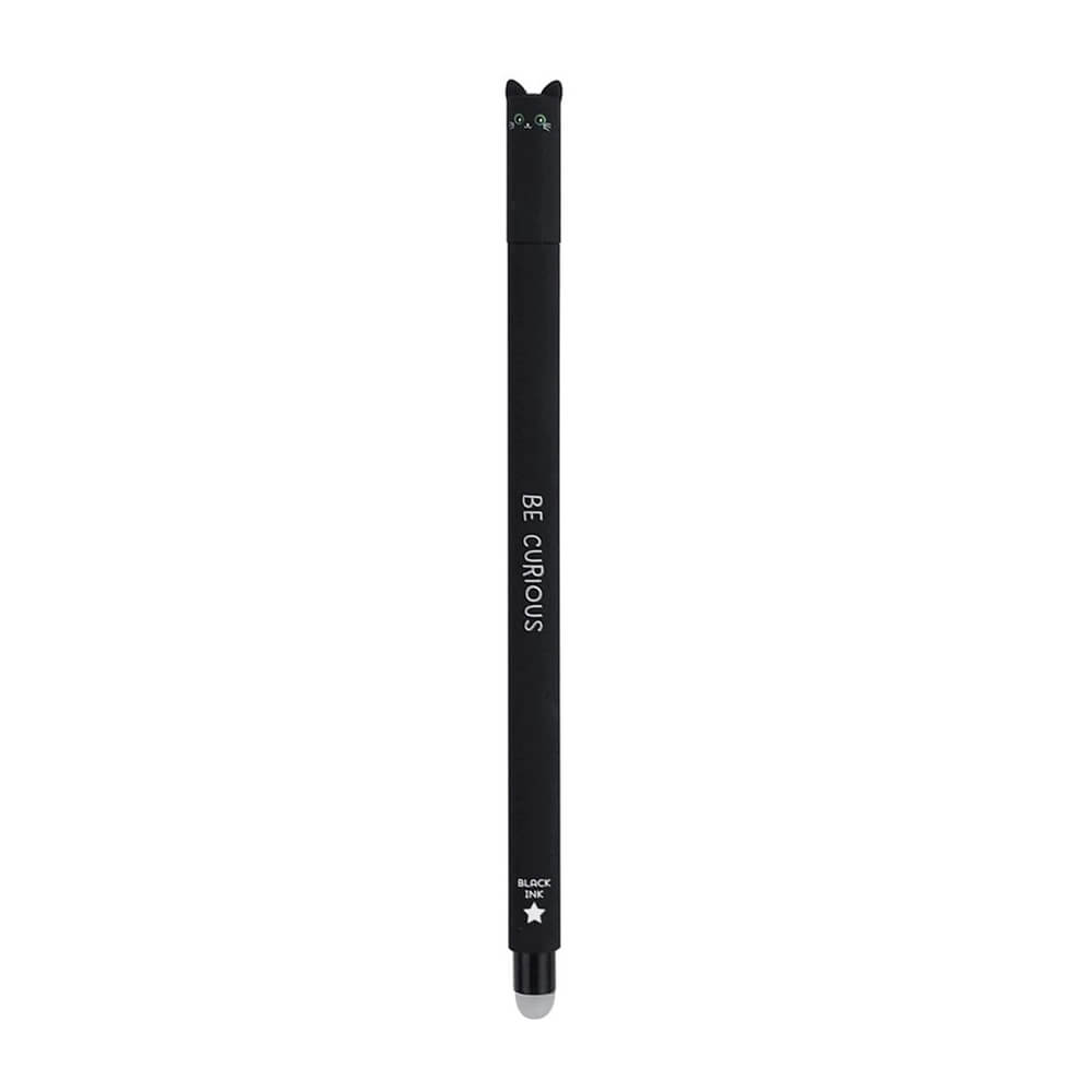 Cat Erasable Pen (Black Ink) by Legami