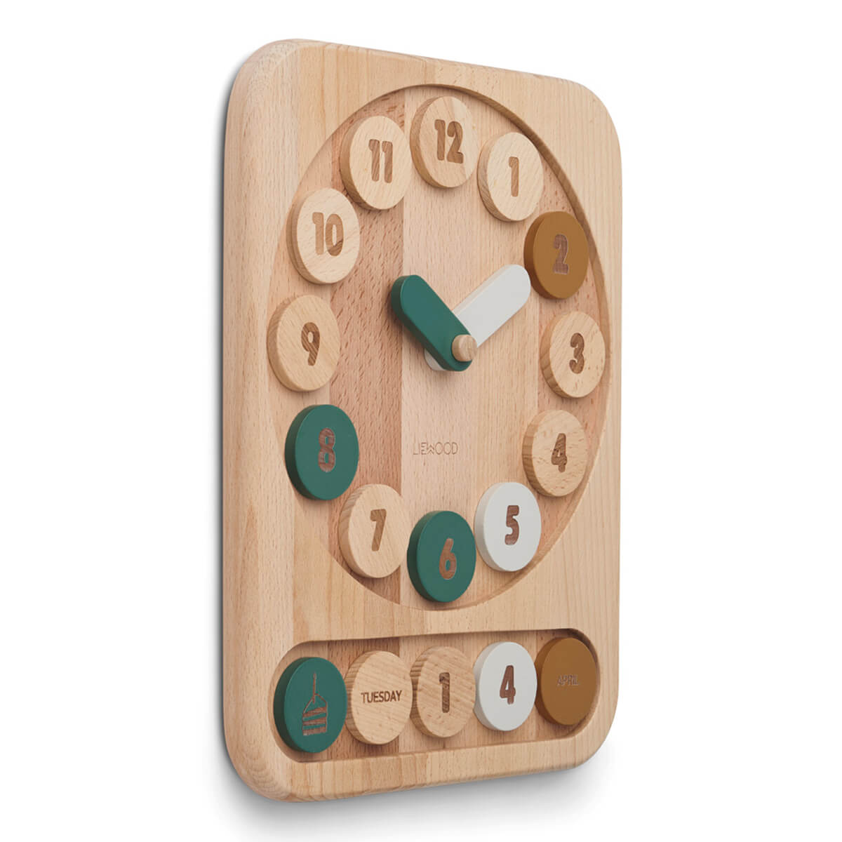 Yelena Toy Clock in Hunter Green by Liewood