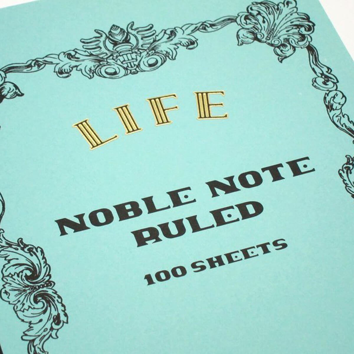 Noble Note Ruled Notebook A4 (Blue) by Life Japan